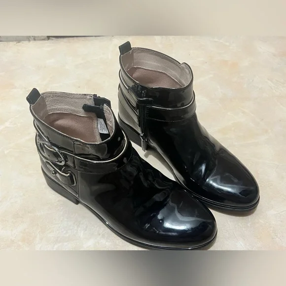 MAYORAL black ankle boot shoes